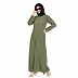 A-line inner abaya- Jade Green